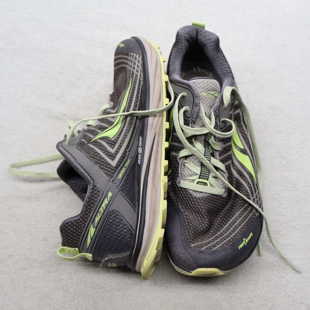 Altra Womens 10 Athletic Shoes Black Timp 1.5 Mesh Lightweight Running Cushioned